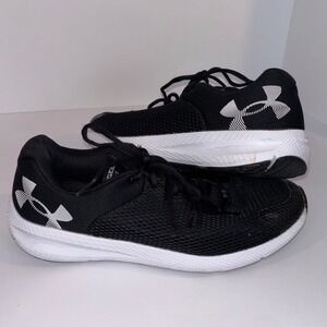 Under Armour Charged Pursuit 2 Running Shoes Men's Size‎ 11 Black White